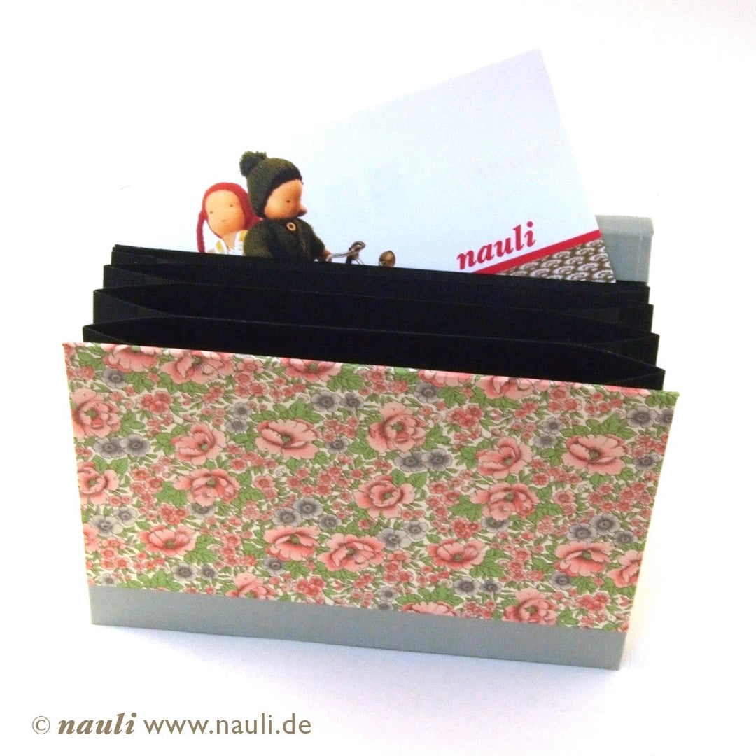 Nauli Fächermappe Fächermappe in A6 (Postkartengröße) - shabby style