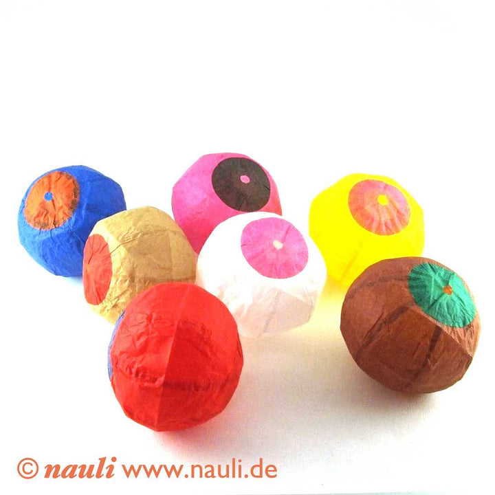Nauli Japanischer Papierballon 7 bunte japanische Papierballons