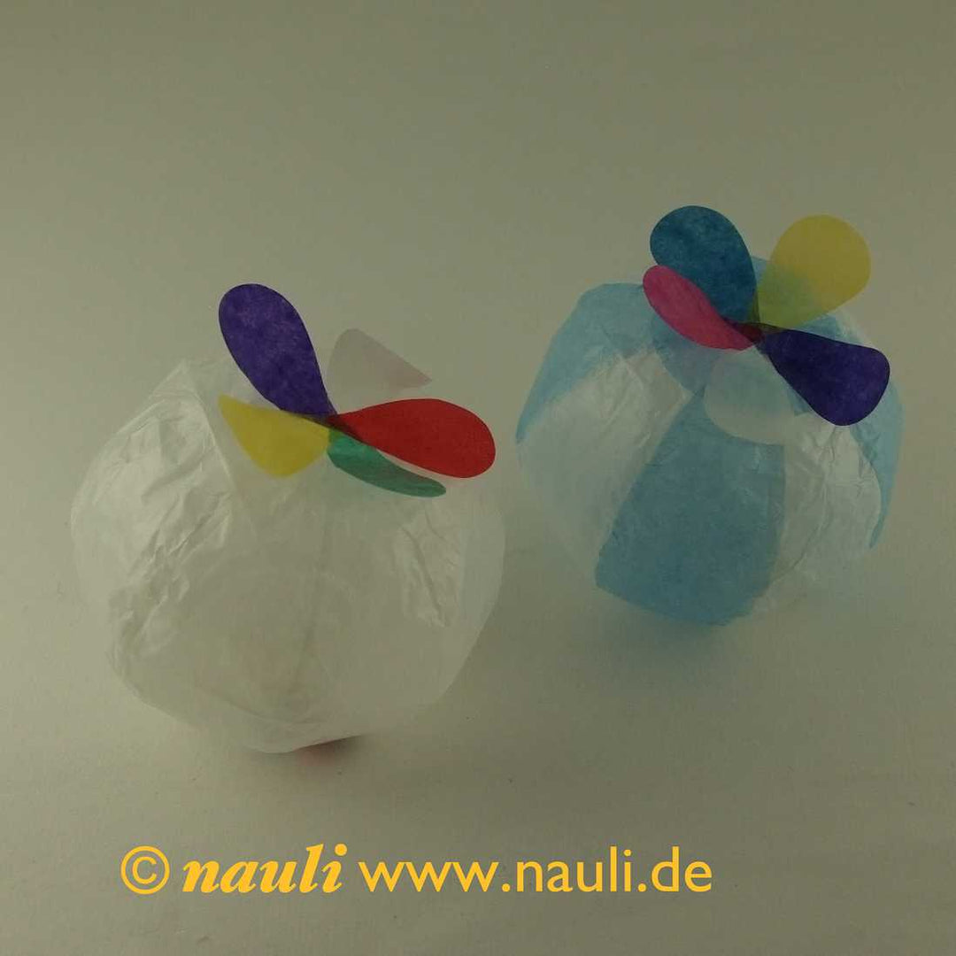 nauli Japanischer Papierballon japanischer Papier Propeller 2er Set