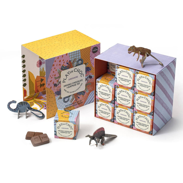 PLAYin CHOC Schokolade ToyChoc Box® DiNOSAURS GiFT SET