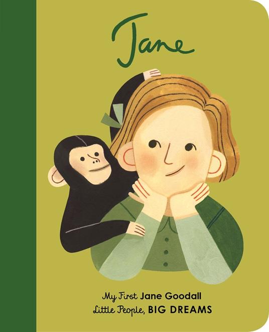 Quarto Bilderbuch Little People, Big Dreams. Mini. auf Englisch: Jane Goodall - Pappbilderbuch