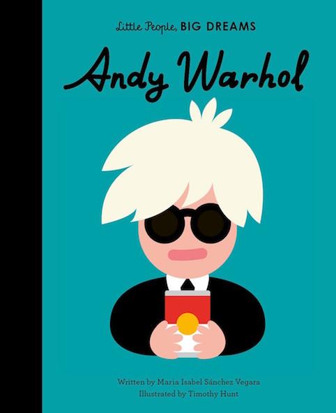 Quarto Little People, Big Dreams auf Englisch: Andy Warhol