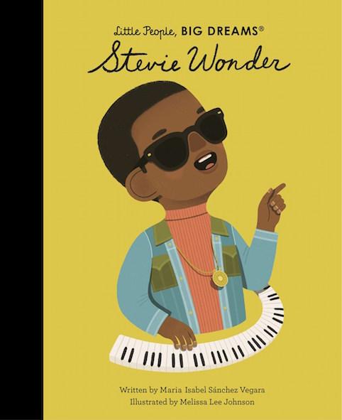 Quarto Little People, Big Dreams auf Englisch: Stevie Wonder