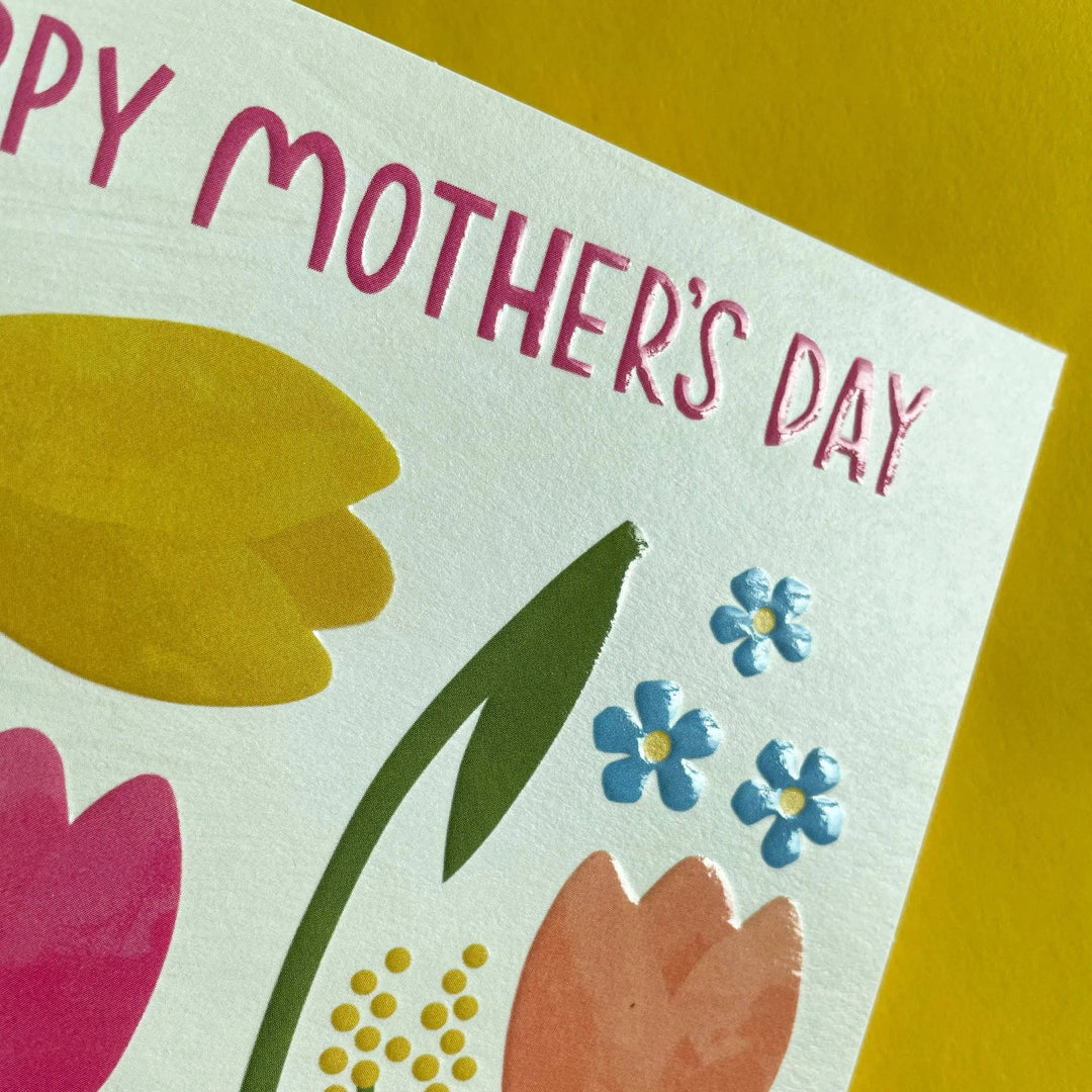 Raspberry Blossom Grußkarte misc. Grußkarte - Happy Mother's Day - Tulpen zum Muttertag