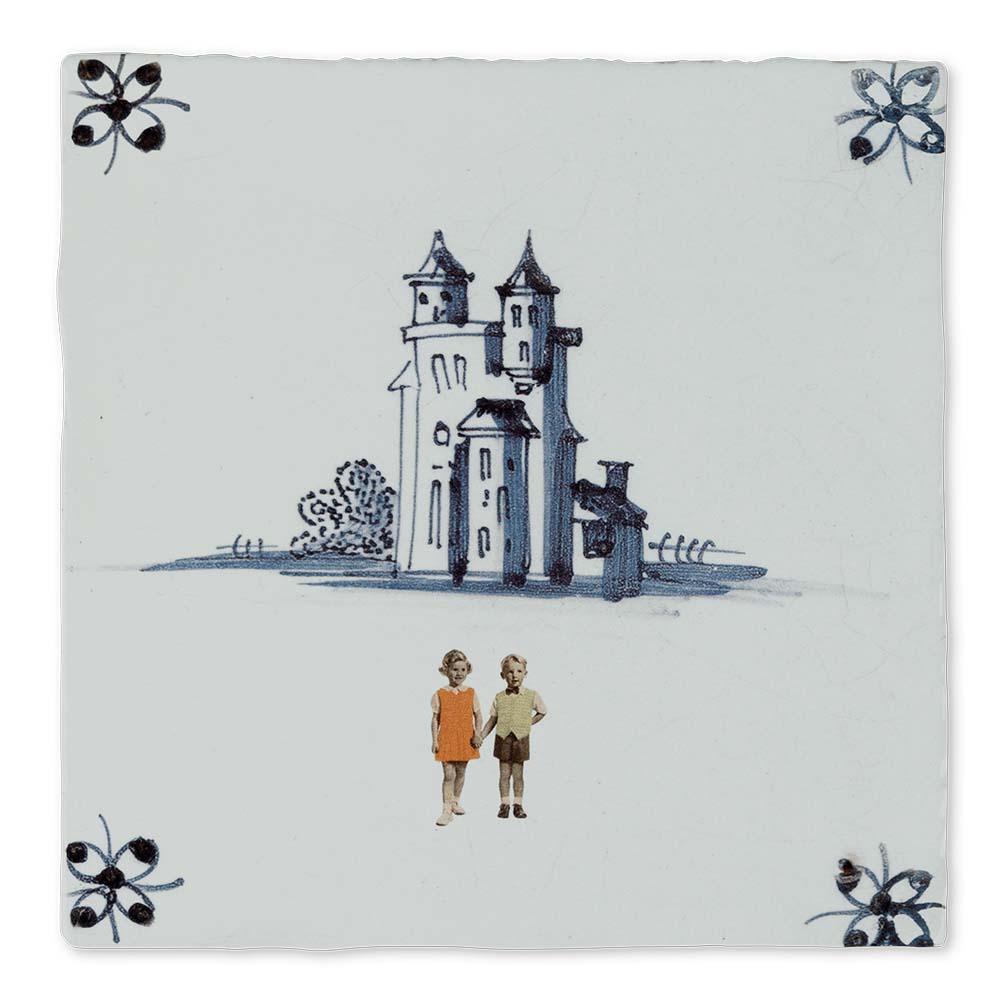 StoryTiles Grußkarte Happily ever after for a girl and a boy - StoryTiles