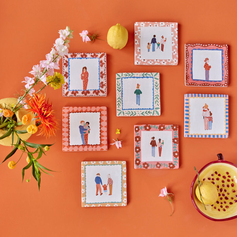 StoryTiles StoryTiles 10x10cm Keeping you close - Ich halte Euch ganz nah bei mir - StoryTiles bei Nauli and Stories