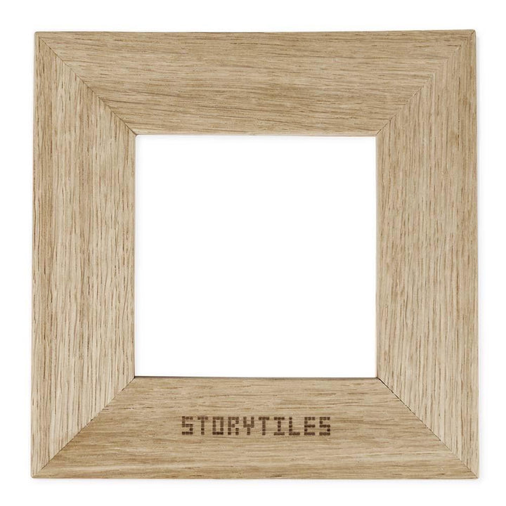 StoryTiles StoryTiles StoryTiles Rahmen aus Eiche für Fliesen der Größe 10x10cm