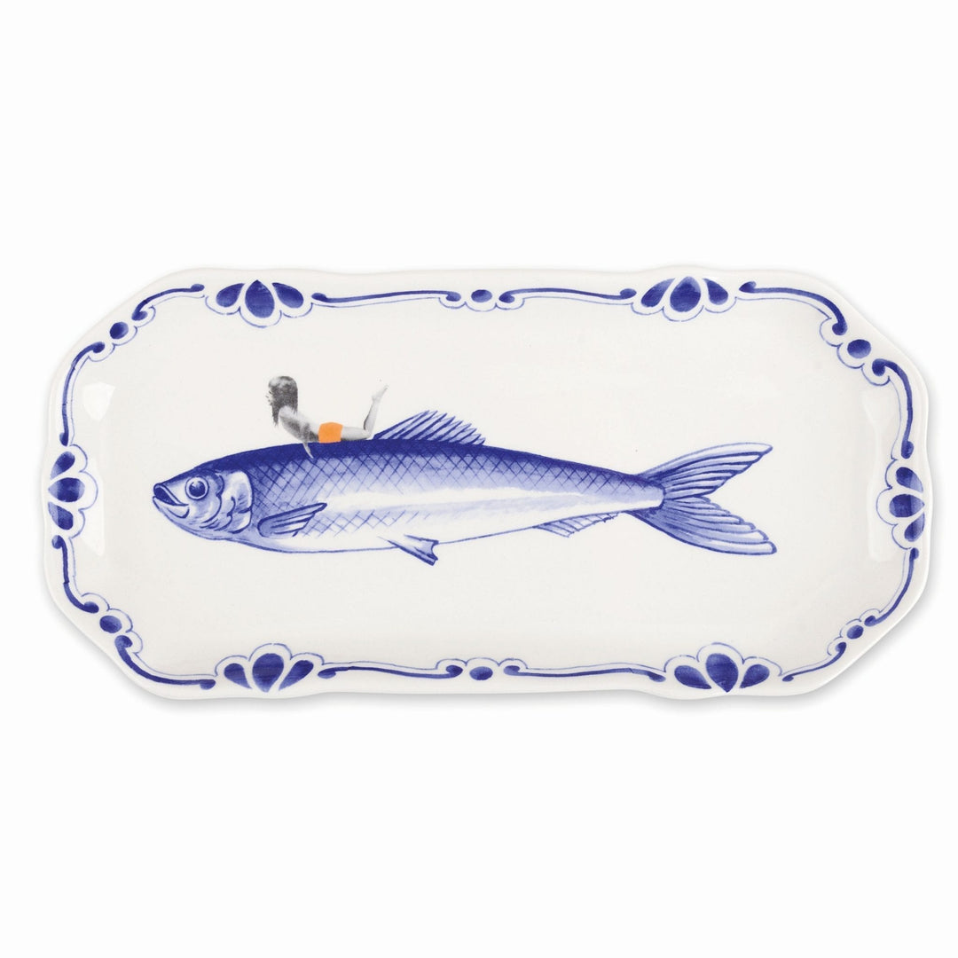 StoryTiles Teller Fischteller: The Visionaire - schwimmt auf dem Fisch