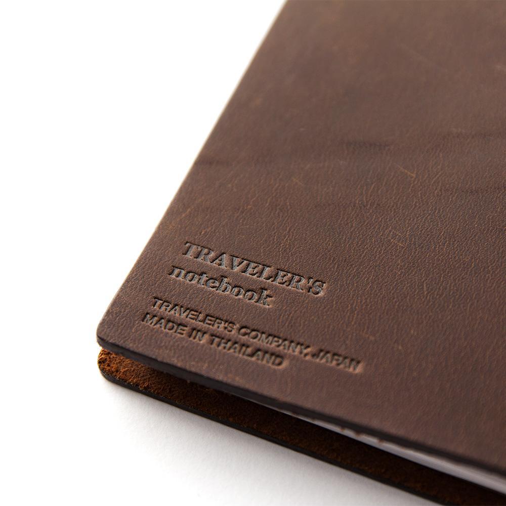 Traveler's Company Notizbuch Reisenotizbuch "Traveler's Notebook" Passport Leder dunkelbraun