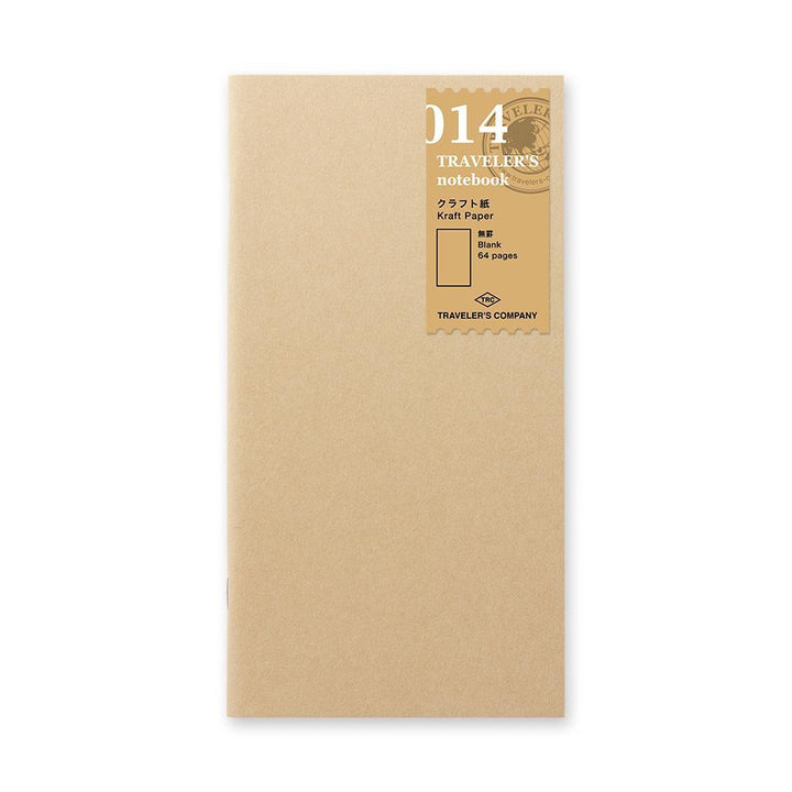 Traveler's Company Notizbuch Traveler's Notebook regular 014 Kraft Paper