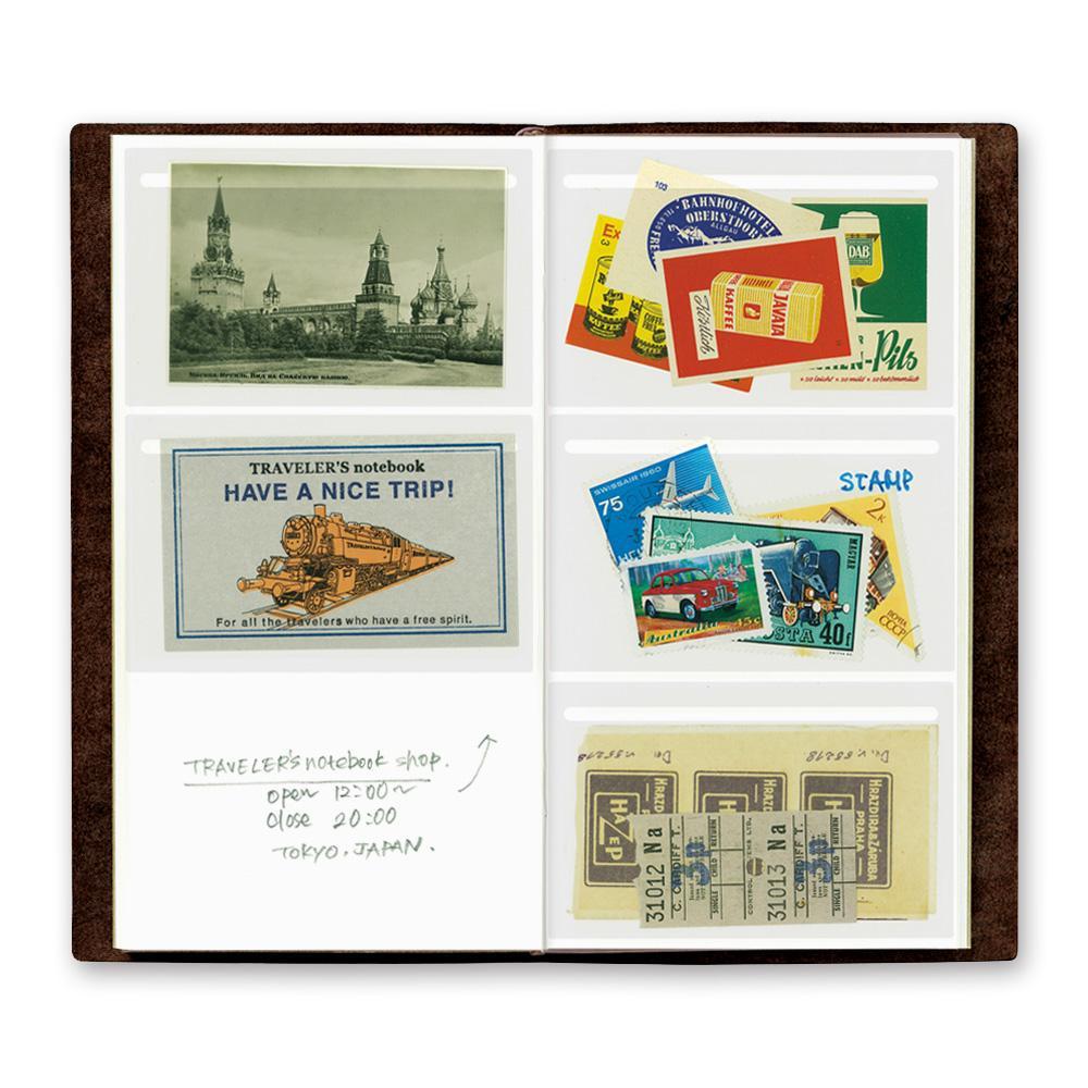 Traveler's Company Notizbuch Traveler's Notebook regular 023 Film Pocket Sticker