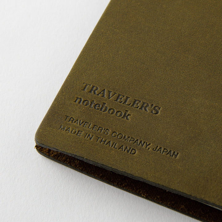 Traveler's Company Reisetagebuch Reisenotizbuch "Traveler's Notebook" olive - regular size