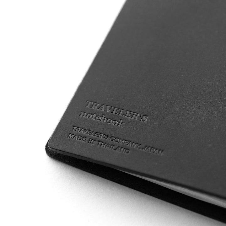 Traveler's Company Reisetagebuch Reisenotizbuch "Traveler's Notebook" schwarz