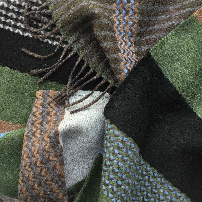 Wallace Seawell Wollschal Schal - gewebt aus Merino Lammwolle
